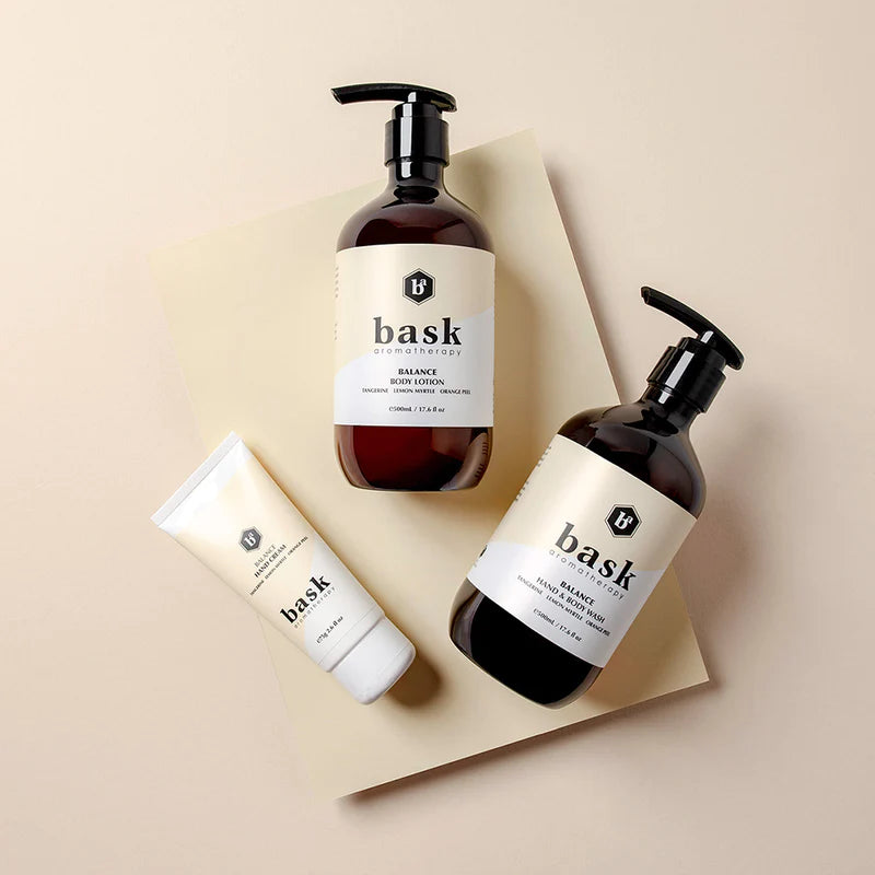 Bask Aromatherapy Balance Body Lotion
