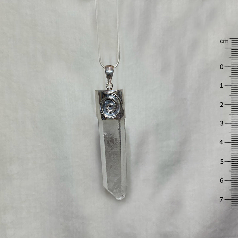 Natural Clear Quartz Pendant