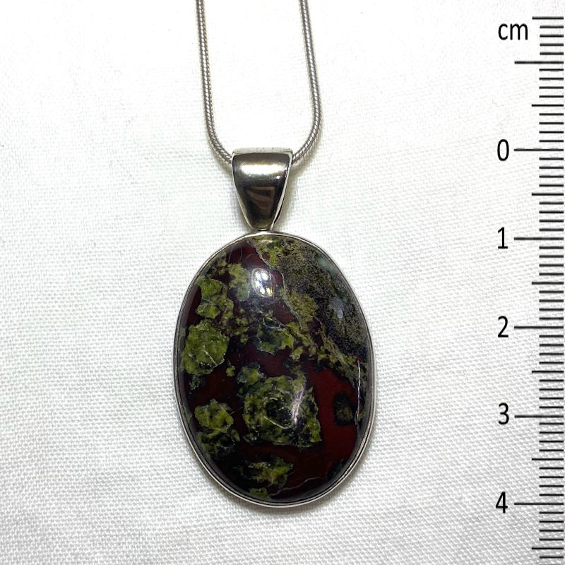 Oval Dragons Blood Pendant