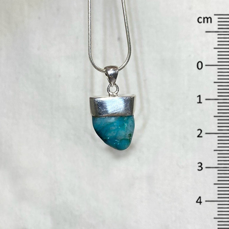 Freeform Shattuckite Pendant