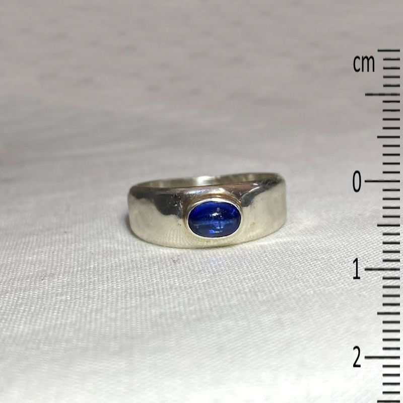 Oval Blue Kyanite Ring- Size 7