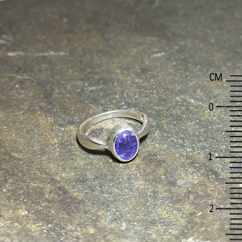 Round Tanzanite Ring- Size 7