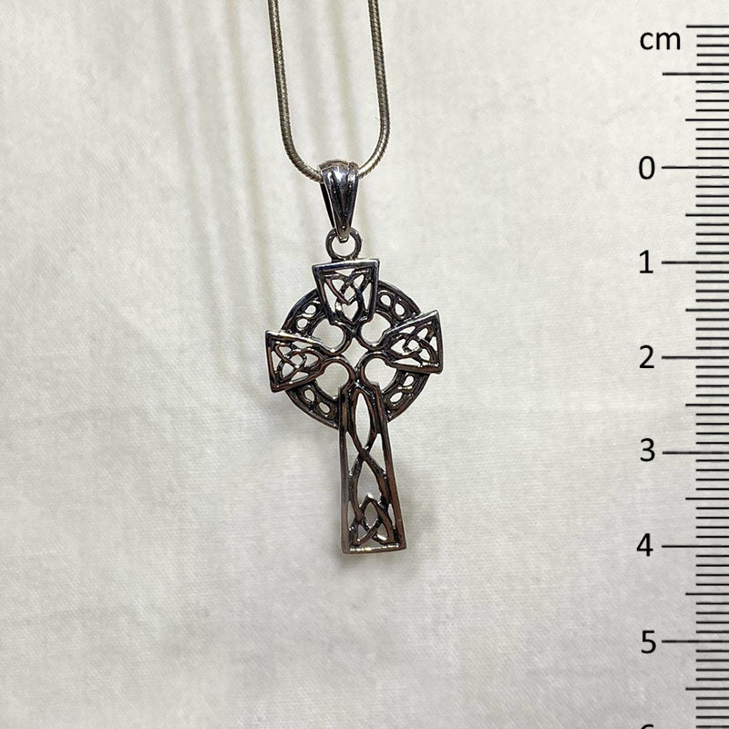 Sterling Silver Celtic Cross Pendant