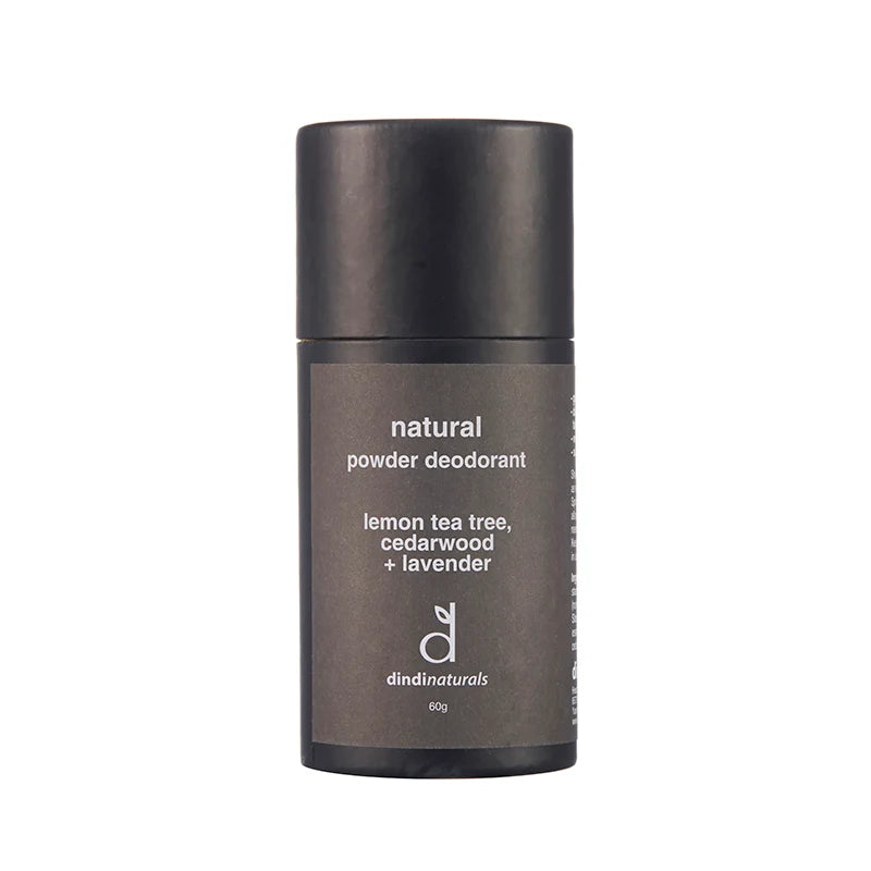 Deodorant Powder Lemon Tea Tree, Lavender + Cedarwood 60g