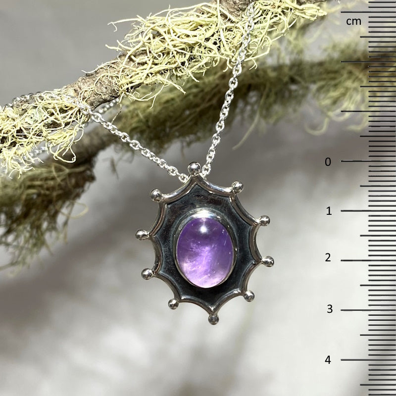 Framed Amethyst Pendant