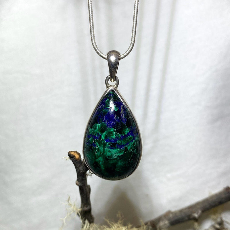 Azurite & Malachite Pendant