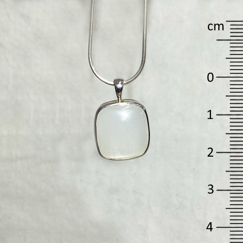 Square Moonstone Pendant