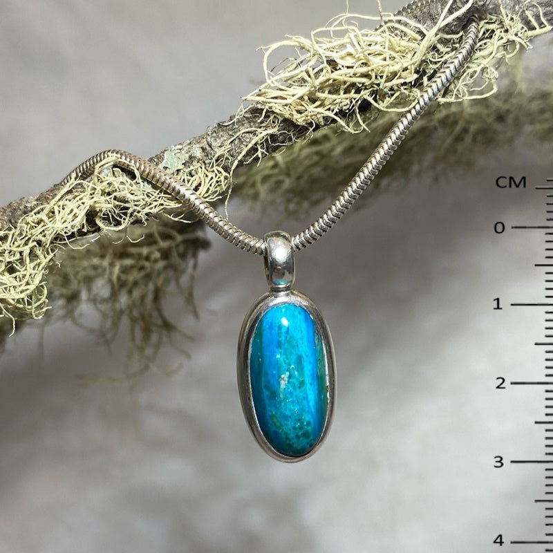 Oval Andean Opal Pendant