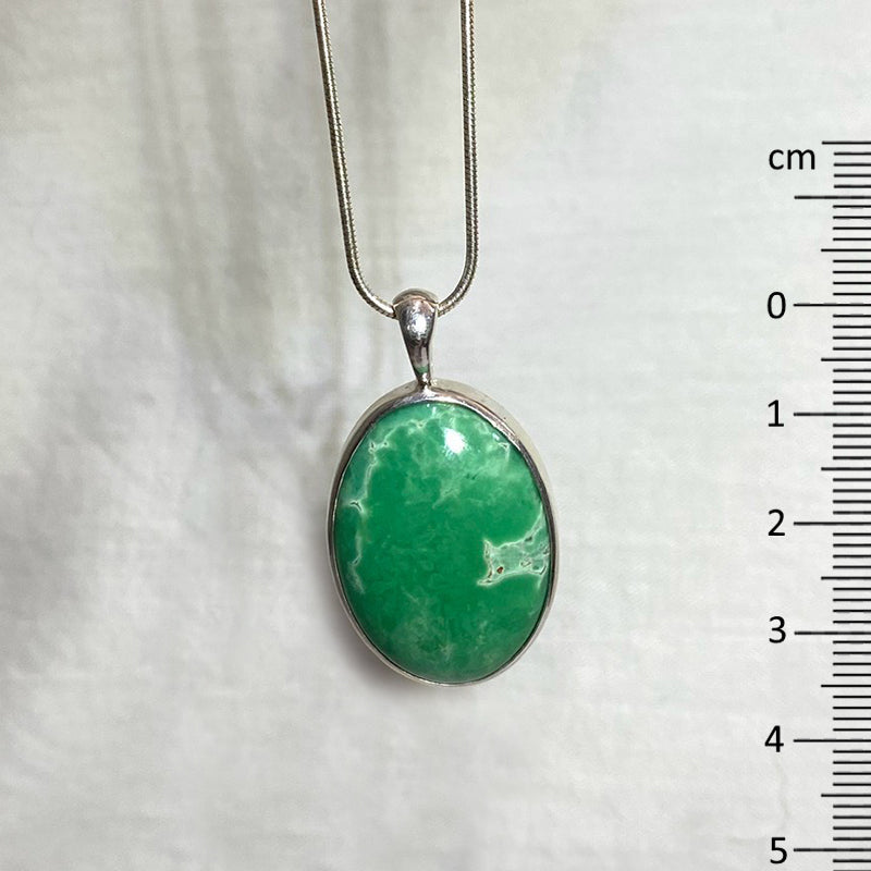 Oval Variscite Pendant