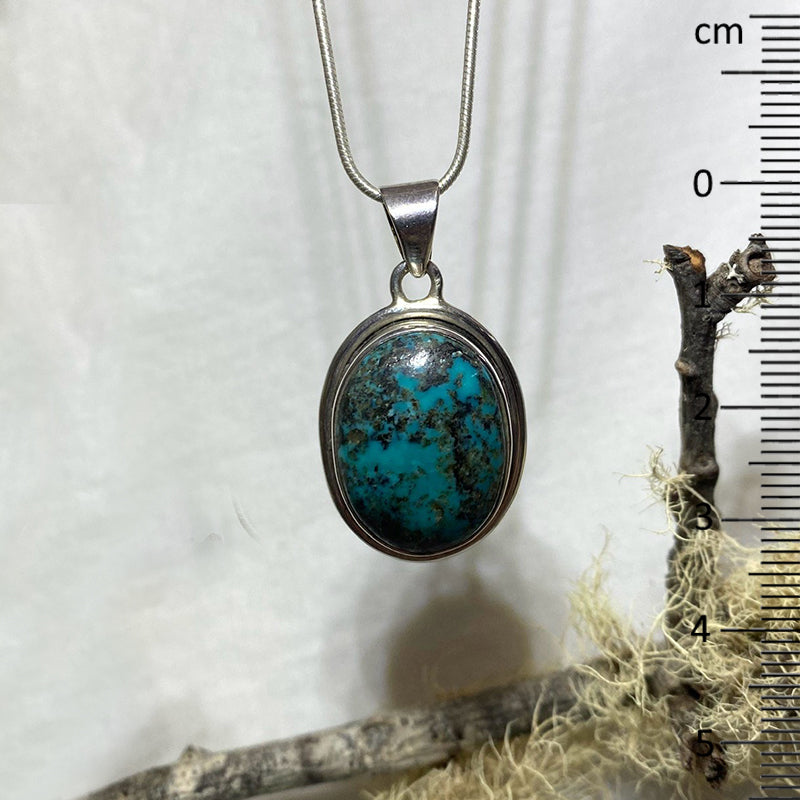 Turquoise Framed Pendant