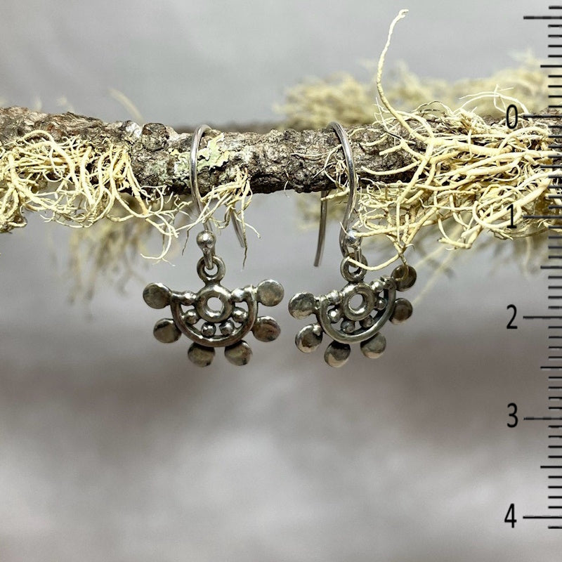 Ornate Sterling Silver Earrings
