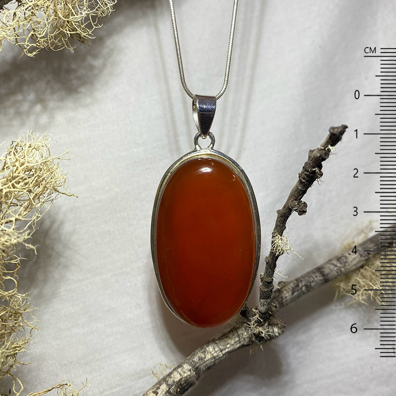 Oval Carnelian Pendant