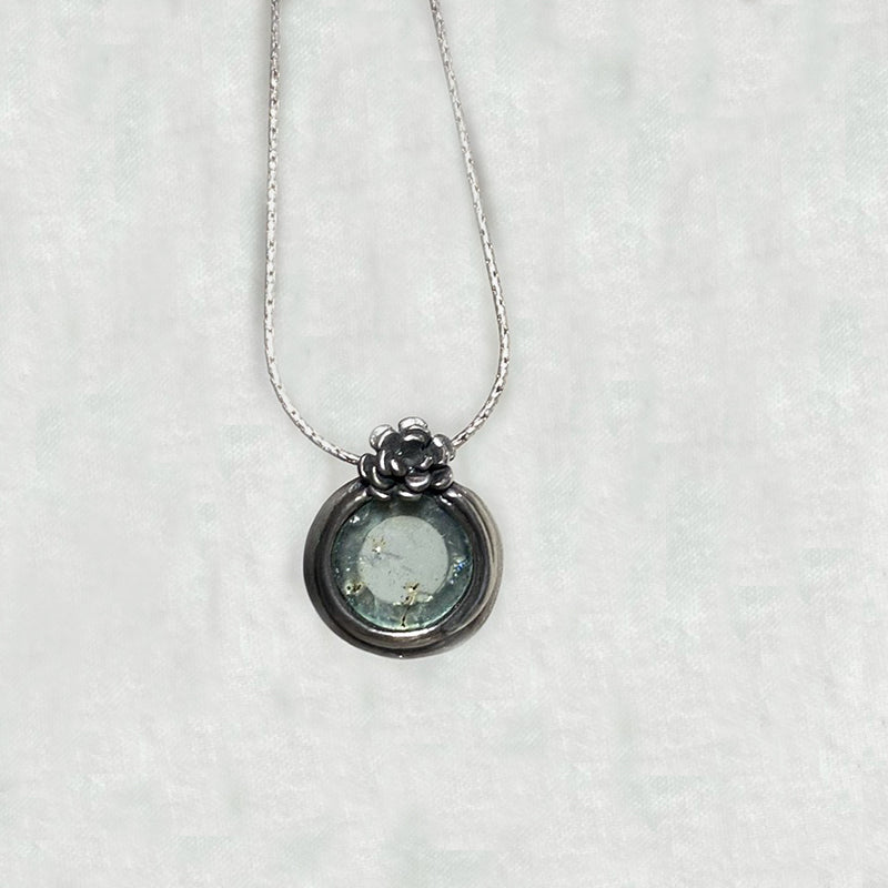 Round Ancient Roman Glass Necklace
