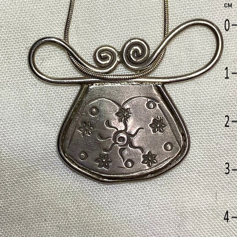 Hilltribe Silver Spirit Lock Pendant