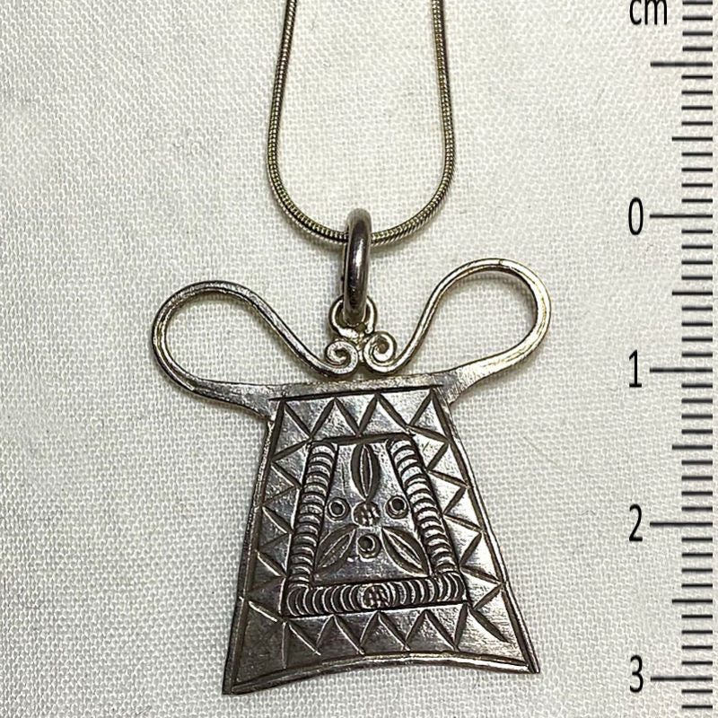 Hilltribe Silver Spirit Lock Pendant