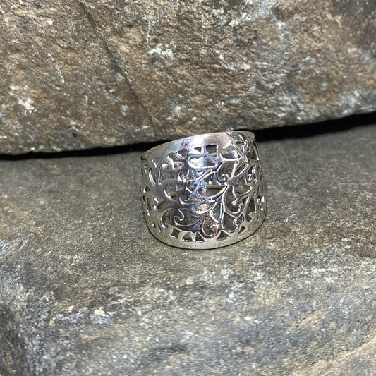 Sterling Silver Ring- Size 9