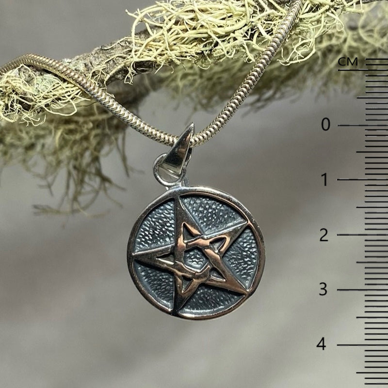 Sterling Silver Pentagram Pendant