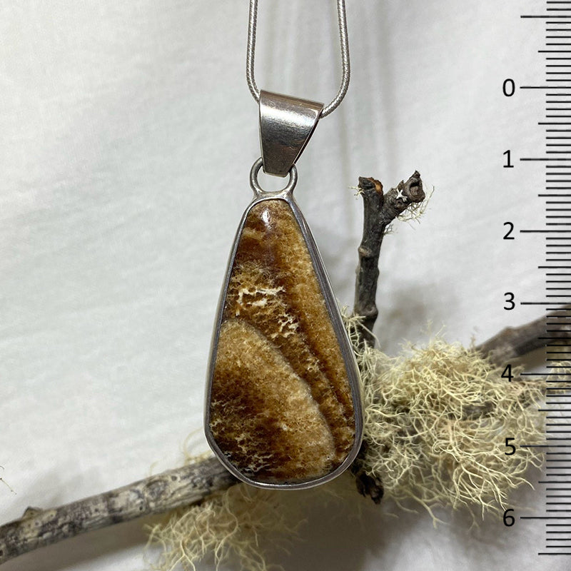 Aragonite Pendant