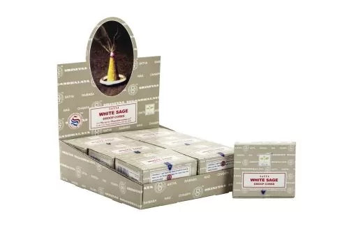 Satya White Sage Incense Cones