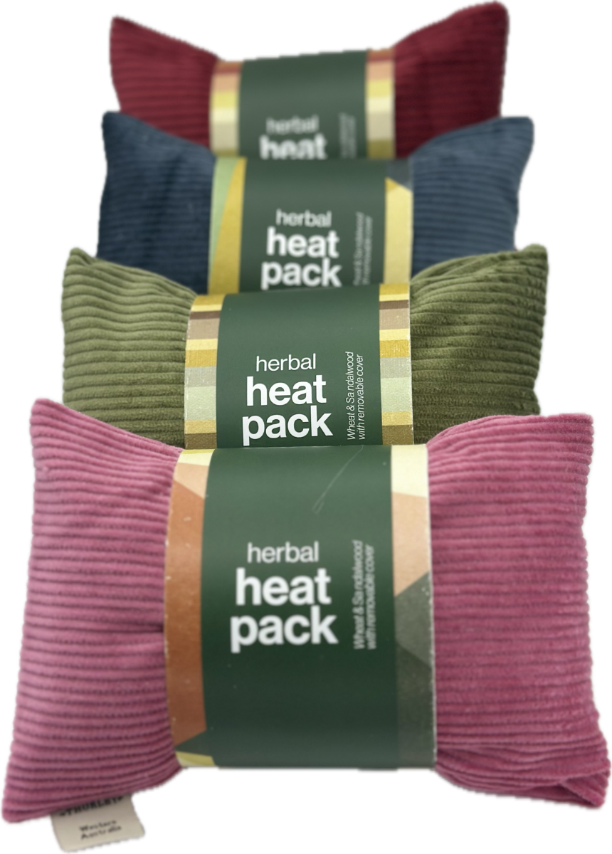 Wheat & Sandalwood Corduroy Herbal Heat Pack