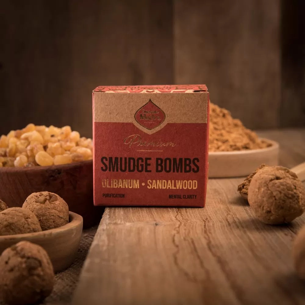 Frankincense & Sandalwood Smudge Bombs