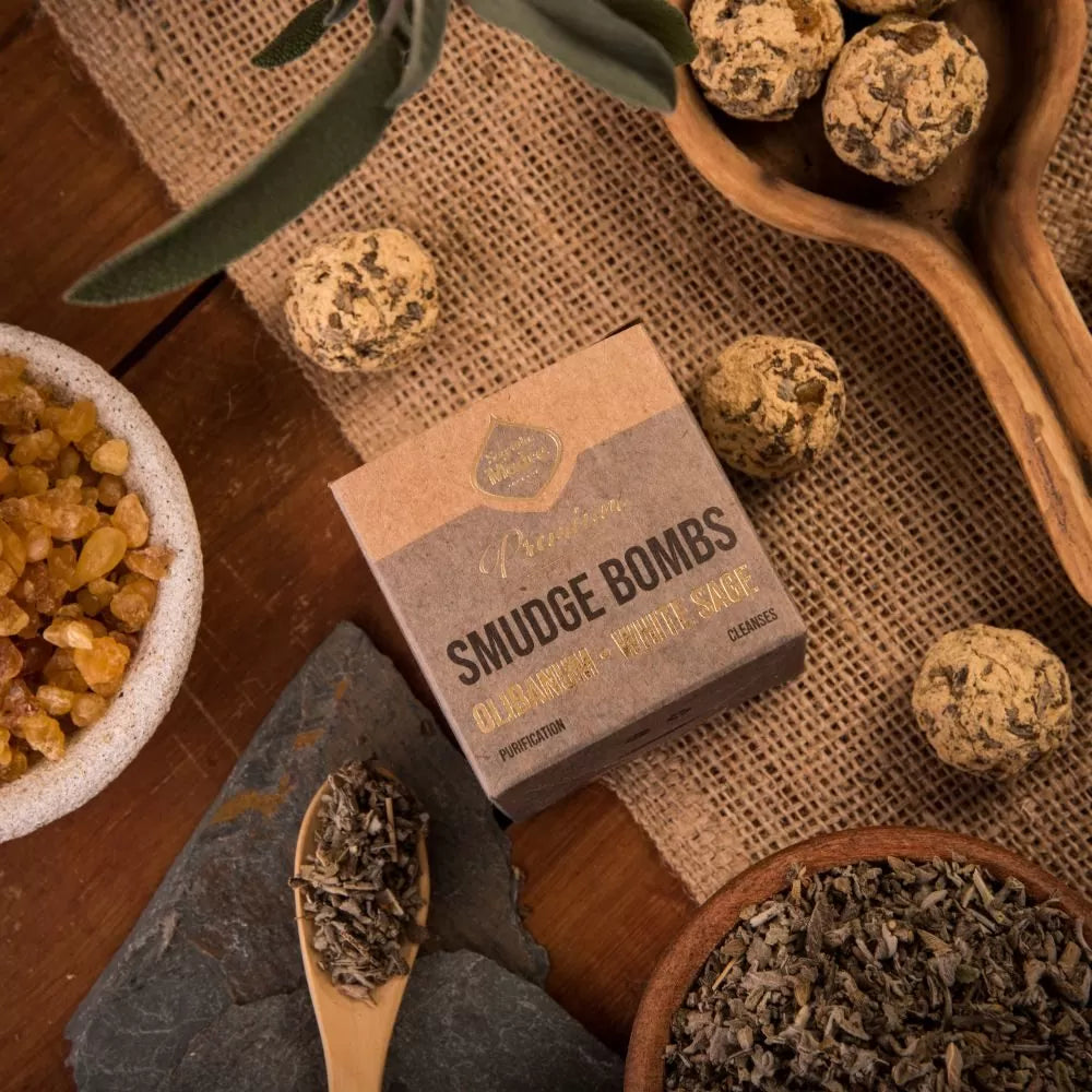 Frankincense & White Sage Smudge Bombs