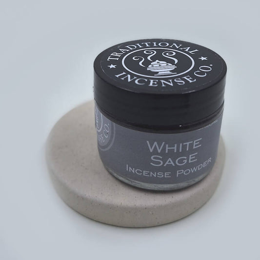 Traditional Incense Powder White Sage