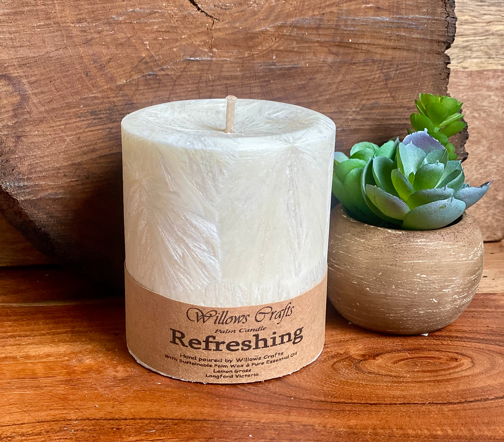 Refreshing Pillar Candle