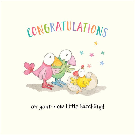 Twigseeds Card - Congratulations On Your New Hatchling