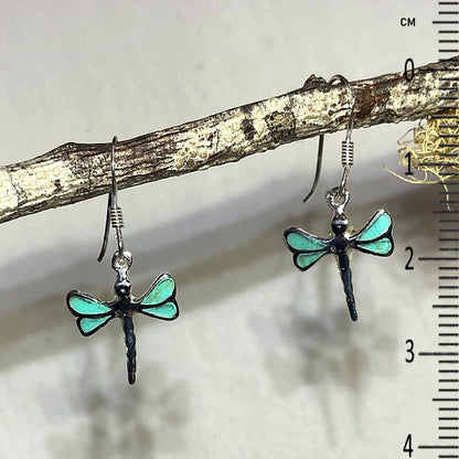 Turquoise Dragonfly Earrings