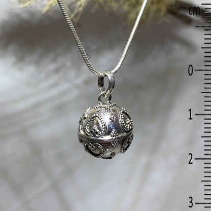 Small 'Hearts' Harmony Ball Pendant