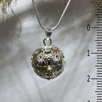 Large 'Frangipani' Harmony Ball Pendant