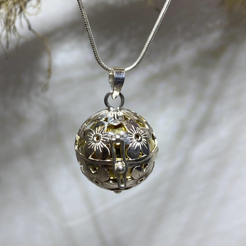 Large 'Frangipani' Harmony Ball Pendant