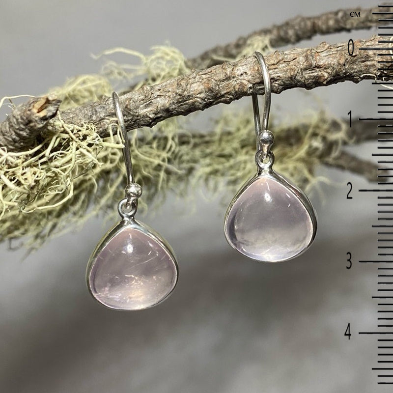 Rose Quartz Earrings