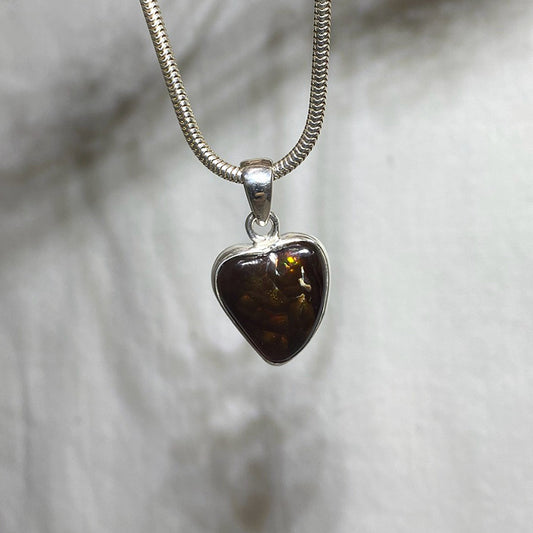 Fire Agate Pendant