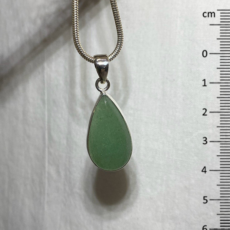 Green Aventurine Teardrop Pendant