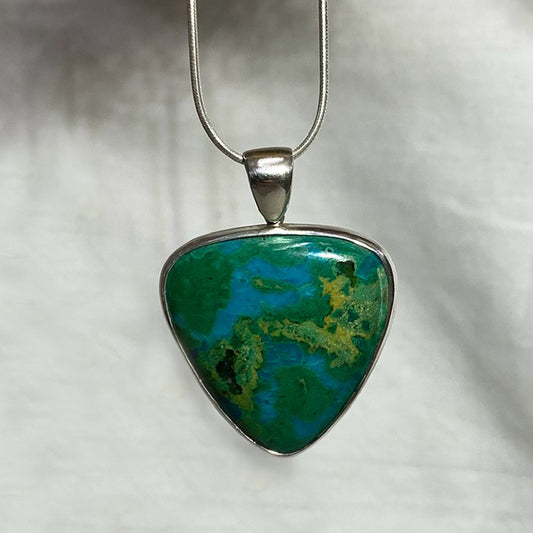 Chrysocolla Pendant