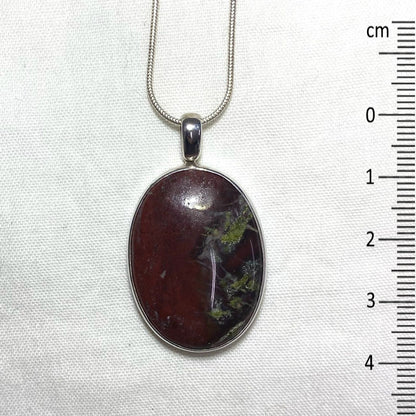 Oval Dragons Blood Pendant
