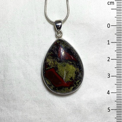 Teardrop Dragons Blood Pendant