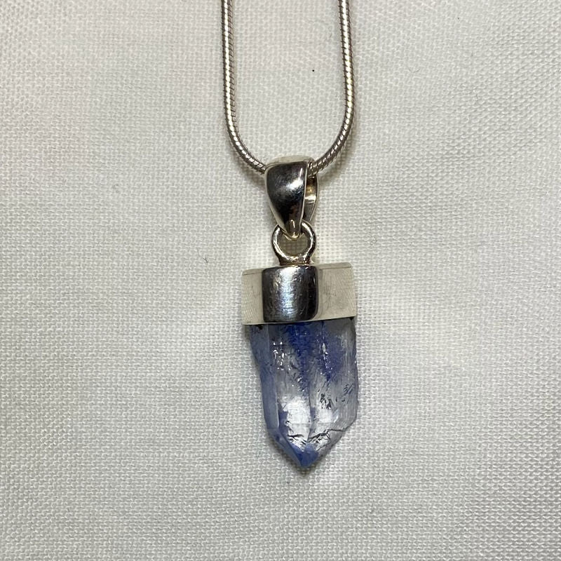 Natural Dumortierite Pendant