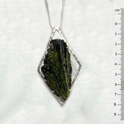 Natural Epidote Pendant