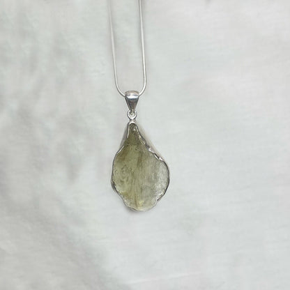 Natural Libyan Desert Glass Pendant