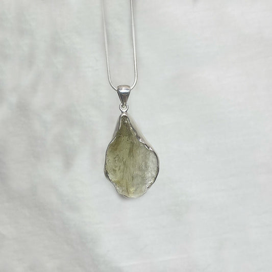 Natural Libyan Desert Glass Pendant