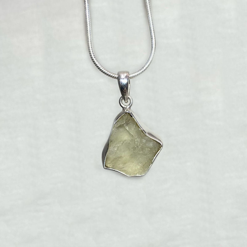 Natural Libyan Desert Glass Pendant