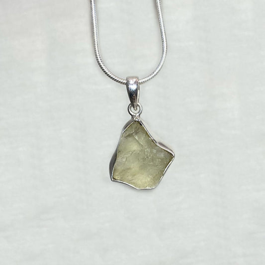 Natural Libyan Desert Glass Pendant