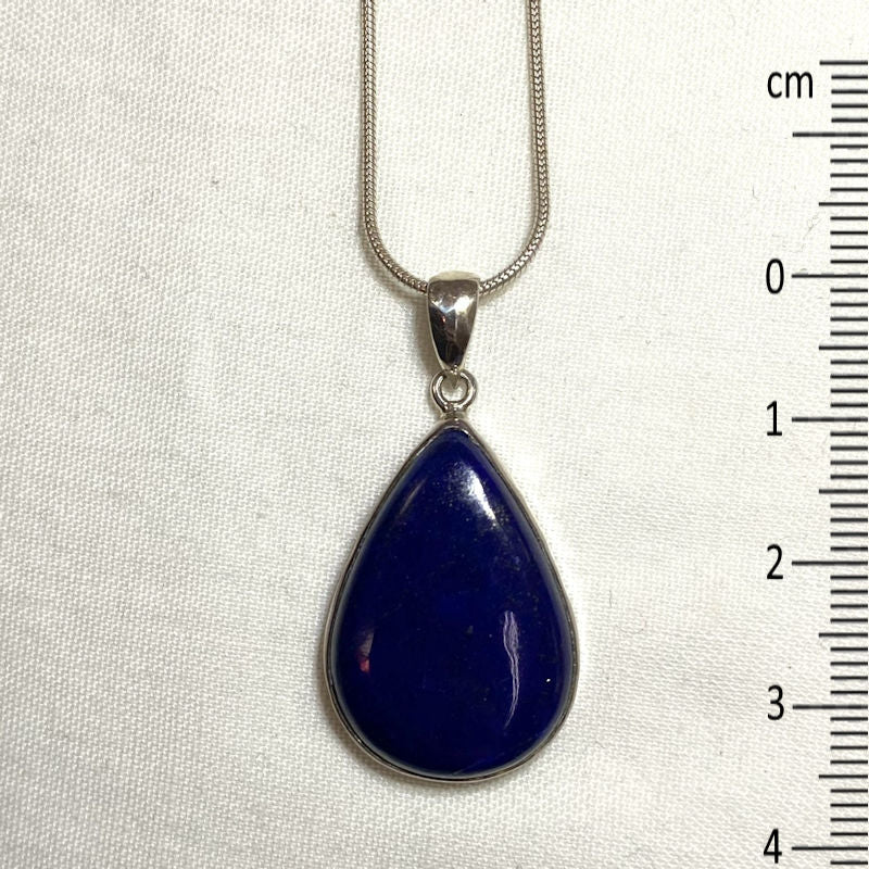 Teardrop Lapis Lazuli Pendant