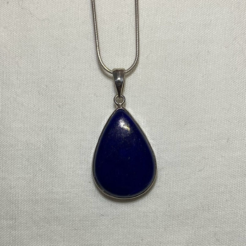 Teardrop Lapis Lazuli Pendant