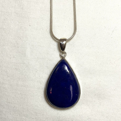 Teardrop Lapis Lazuli Pendant