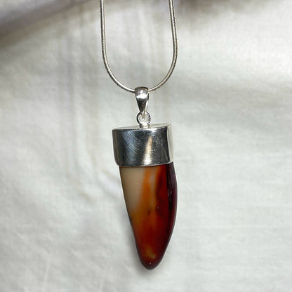 Freeform Mookaite Jasper Pendant