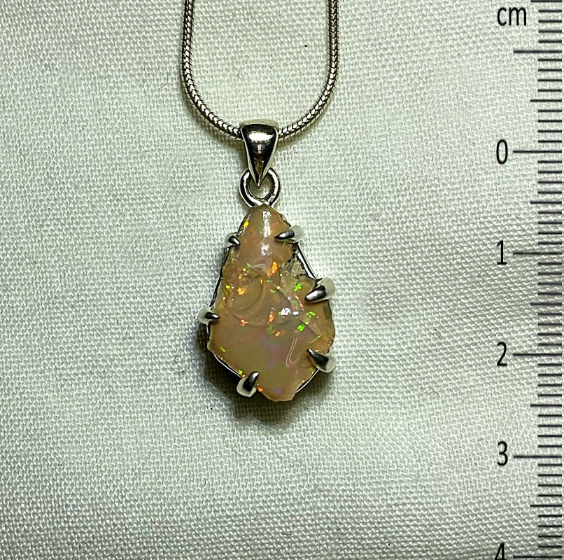 Freeform Ethiopian Opal Pendant